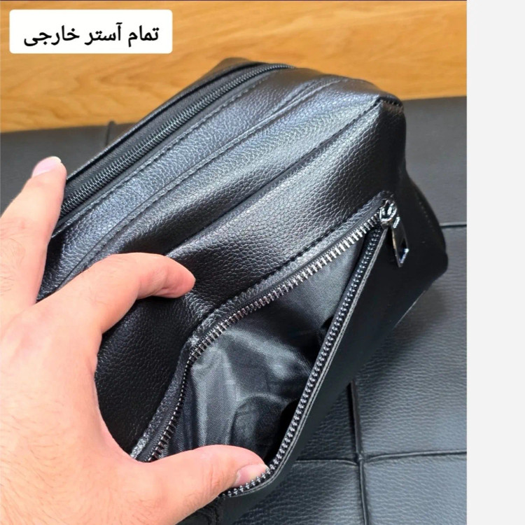 کیف دستی و دوشی مردانه شوزبگ چرم وارداتی درجه یک